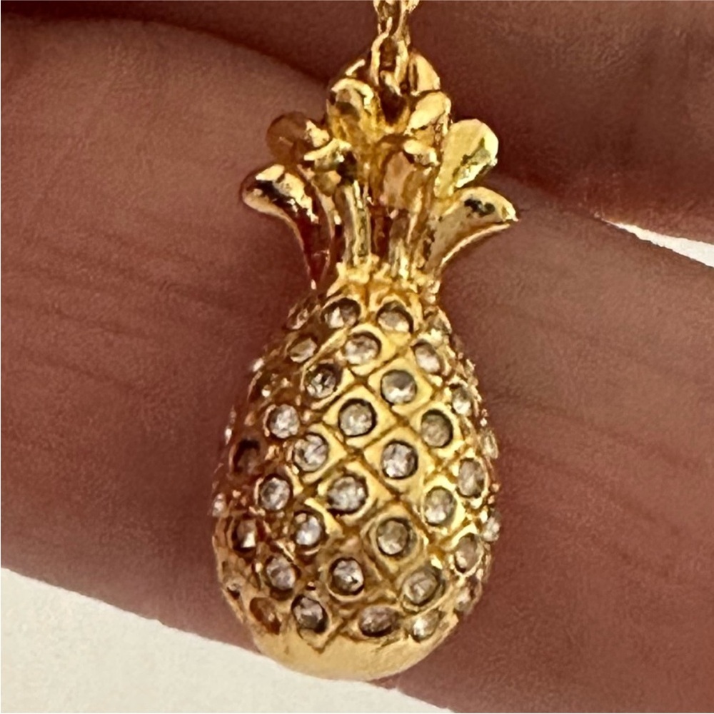 Kate spade ♠️ pineapple chain necklace - Picture 2 of 7